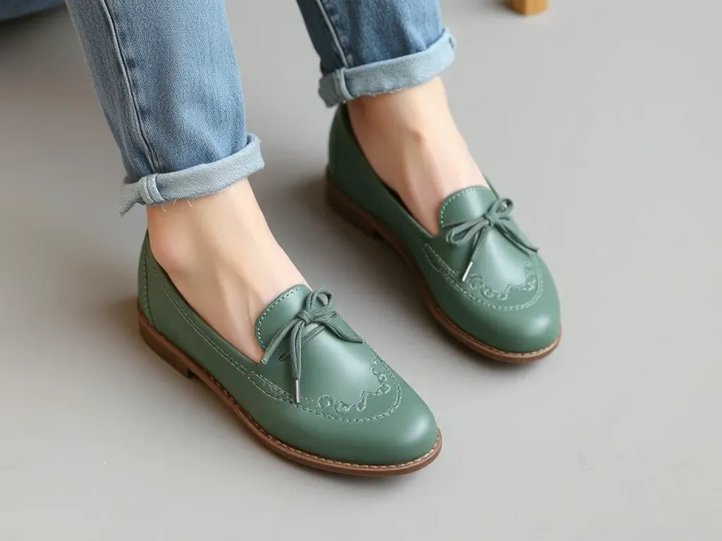 półbuty damskie w stylu retro