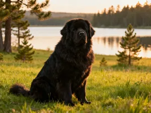 Dorosły, muskularny pies rasy Cane Corso stojący pewnie w słonecznym parku, prezentujący swoją prawidłową budowę ciała.