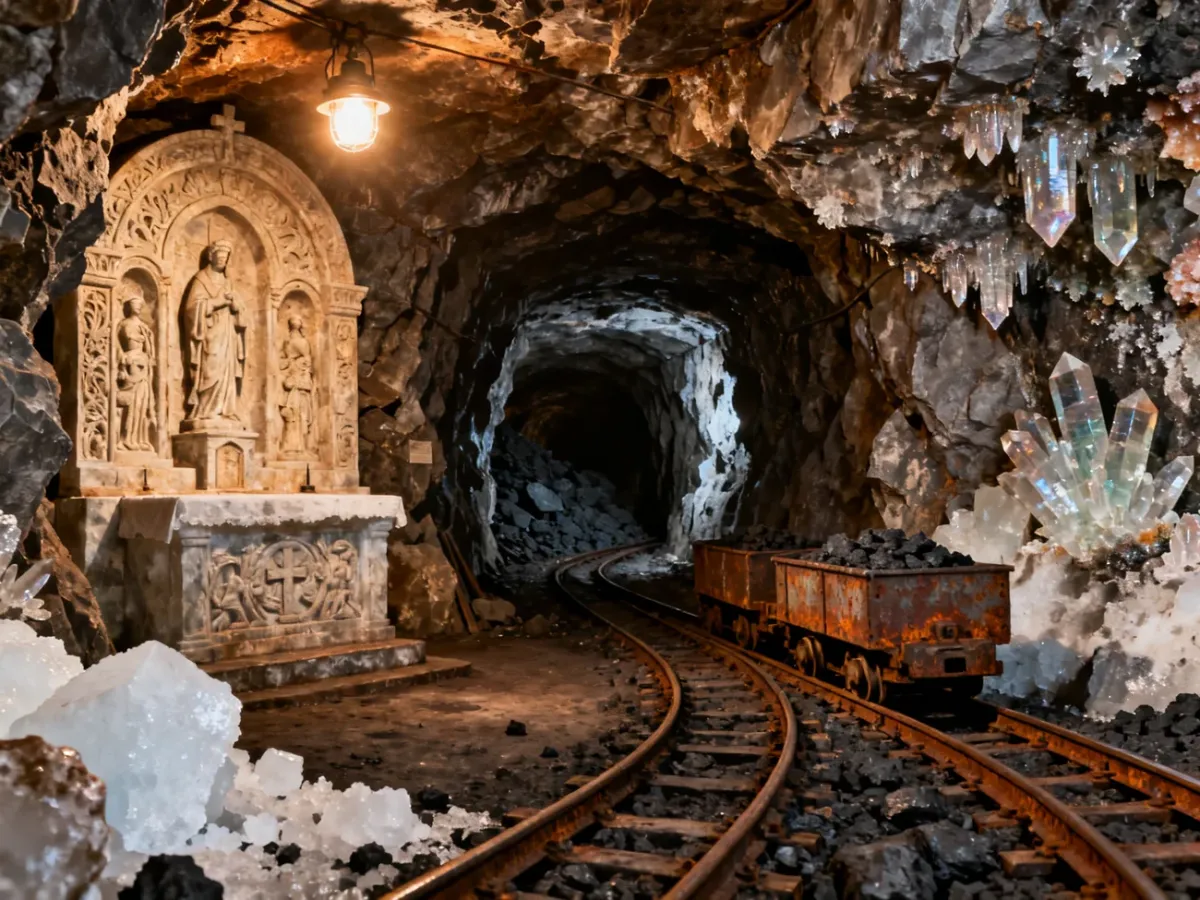 Podziemne atrakcje polskich kopalni: kaplica solna, chodniki górnicze i minerały