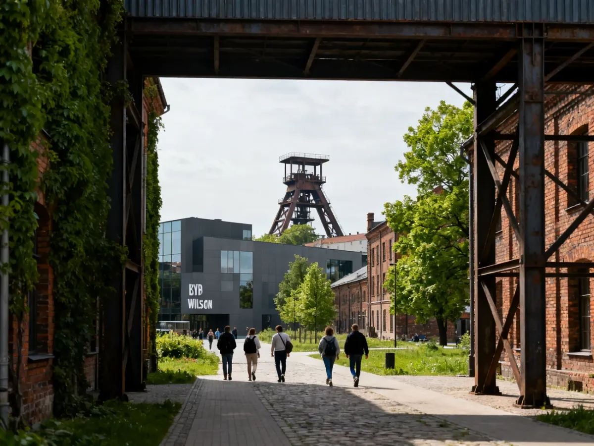 Spacer po postindustrialnych atrakcjach Katowic wśród dawnej i nowoczesnej architektury