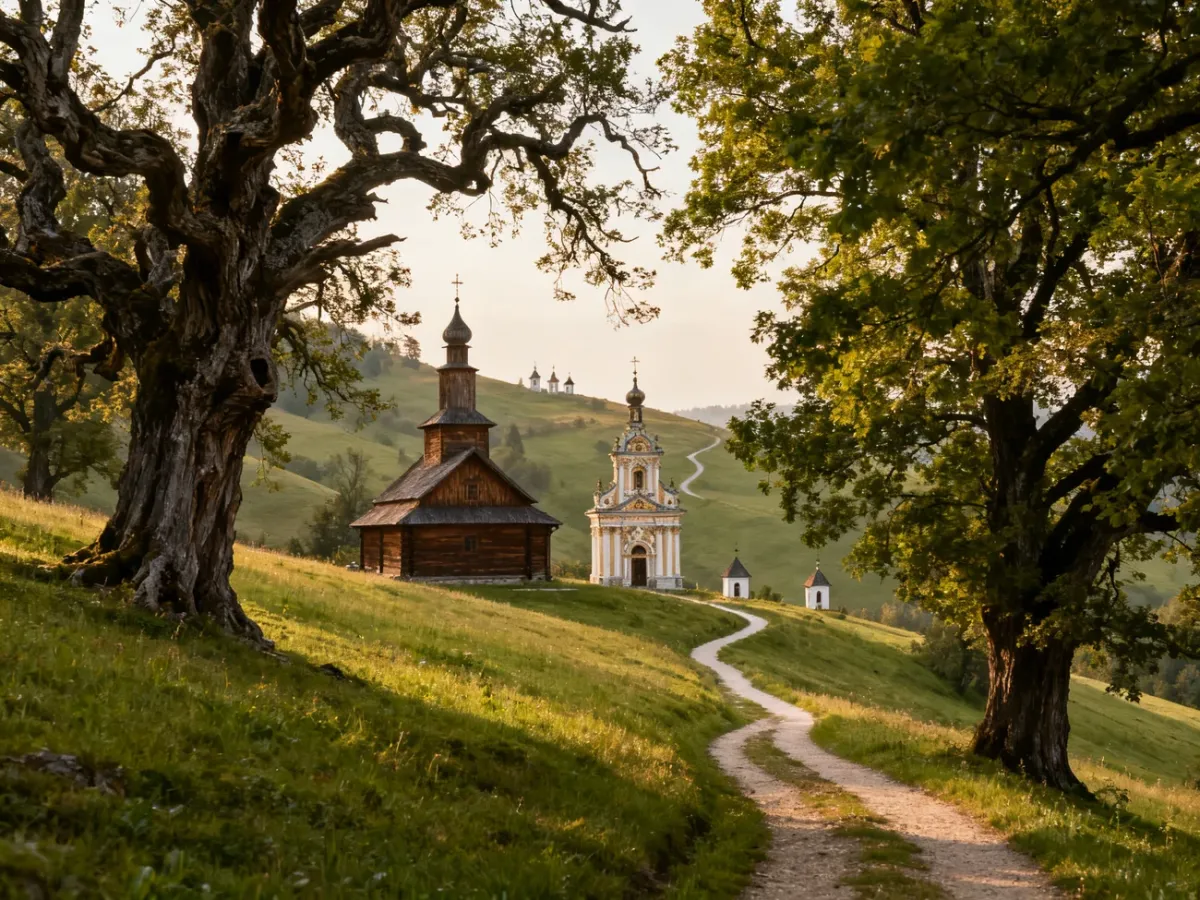Wooden churches and sacred cultural landscapes in southern Poland